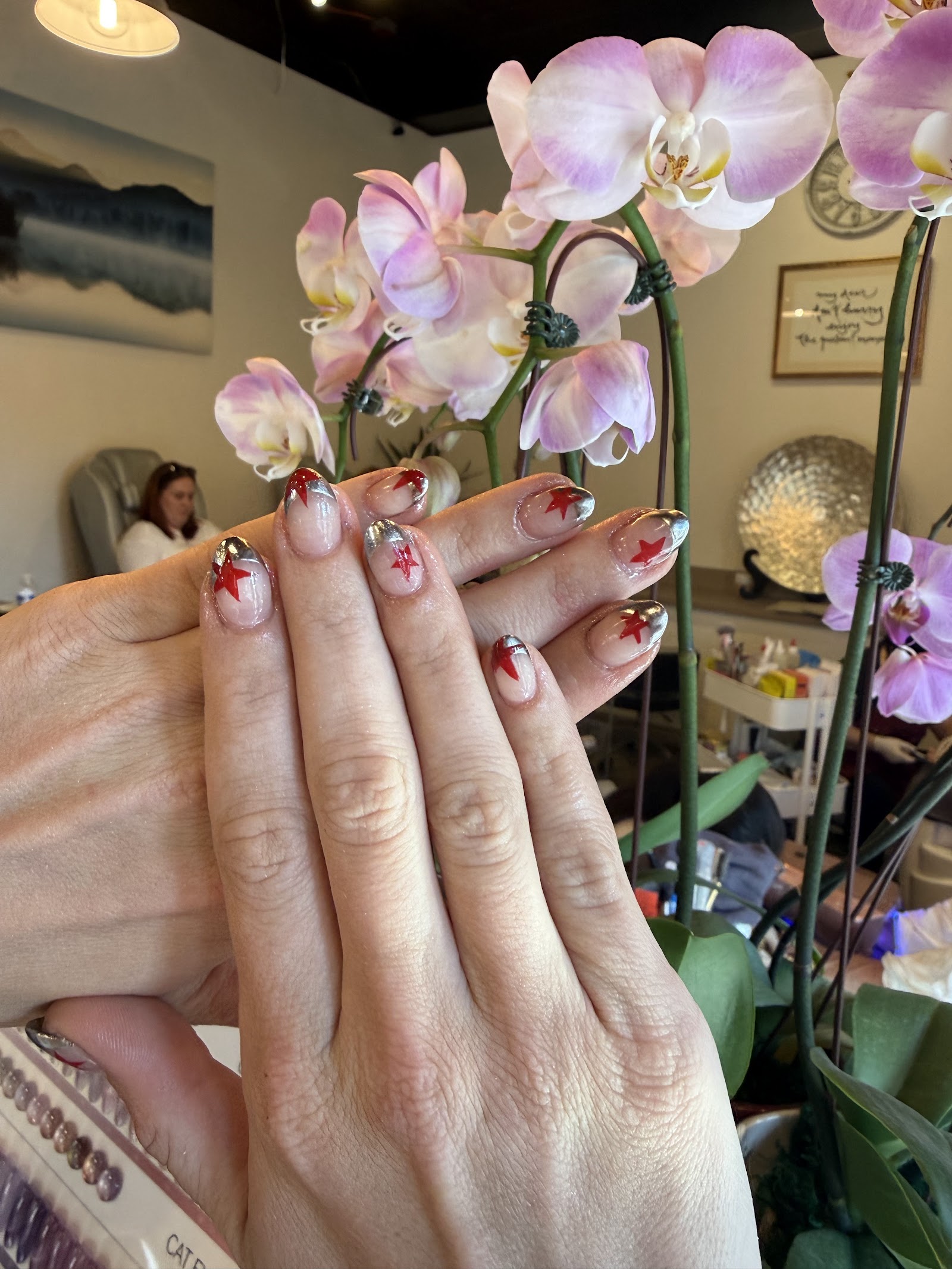 Natural Nails & Spa nail work in Edwards, Colorado